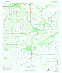 Sears Florida Historical topographic map, 1:24000 scale, 7.5 X 7.5 Minute, Year 1958