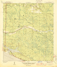 Seminole Hills Florida Historical topographic map, 1:31680 scale, 7.5 X 7.5 Minute, Year 1944