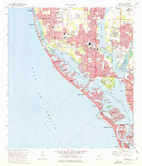 Seminole Florida Historical topographic map, 1:24000 scale, 7.5 X 7.5 Minute, Year 1974