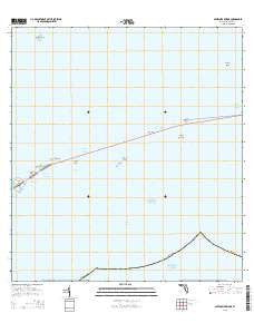 Sevenmile Bridge Florida Current topographic map, 1:24000 scale, 7.5 X 7.5 Minute, Year 2015