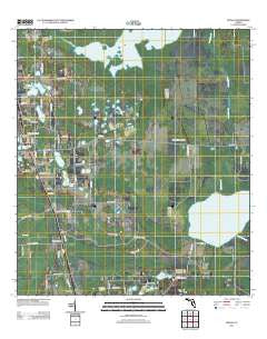 Seville Florida Historical topographic map, 1:24000 scale, 7.5 X 7.5 Minute, Year 2012