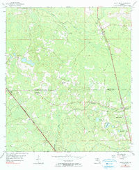 Shady Grove Florida Historical topographic map, 1:24000 scale, 7.5 X 7.5 Minute, Year 1955
