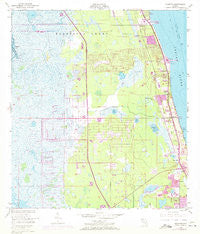 Sharpes Florida Historical topographic map, 1:24000 scale, 7.5 X 7.5 Minute, Year 1949