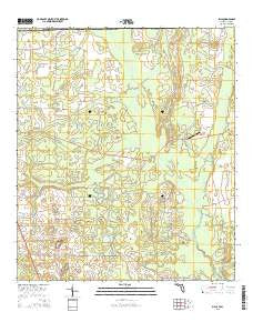 Sills Florida Current topographic map, 1:24000 scale, 7.5 X 7.5 Minute, Year 2015