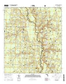 Smith Creek Florida Current topographic map, 1:24000 scale, 7.5 X 7.5 Minute, Year 2015