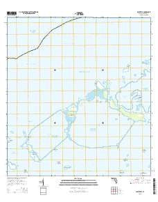 Snipe Keys Florida Current topographic map, 1:24000 scale, 7.5 X 7.5 Minute, Year 2015