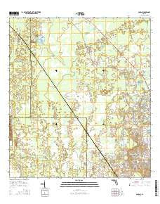 Socrum Florida Current topographic map, 1:24000 scale, 7.5 X 7.5 Minute, Year 2015