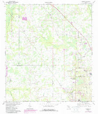 Socrum Florida Historical topographic map, 1:24000 scale, 7.5 X 7.5 Minute, Year 1975
