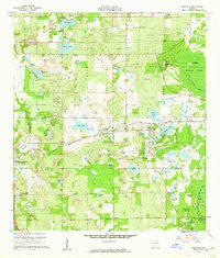 Sorrento Florida Historical topographic map, 1:24000 scale, 7.5 X 7.5 Minute, Year 1960