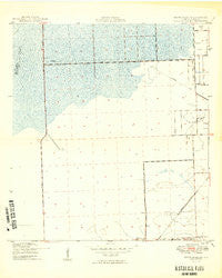 South Miami NW Florida Historical topographic map, 1:24000 scale, 7.5 X 7.5 Minute, Year 1949