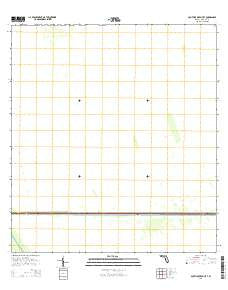 South of Deem City Florida Current topographic map, 1:24000 scale, 7.5 X 7.5 Minute, Year 2015