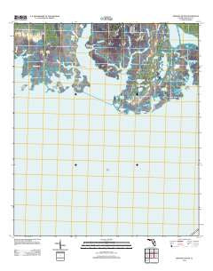 Sprague Island Florida Historical topographic map, 1:24000 scale, 7.5 X 7.5 Minute, Year 2012