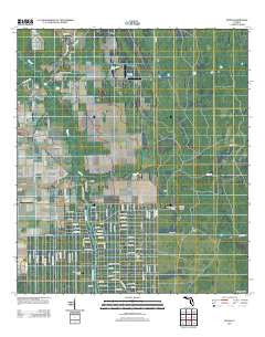 Spuds Florida Historical topographic map, 1:24000 scale, 7.5 X 7.5 Minute, Year 2012