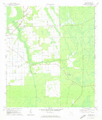 Spuds Florida Historical topographic map, 1:24000 scale, 7.5 X 7.5 Minute, Year 1970