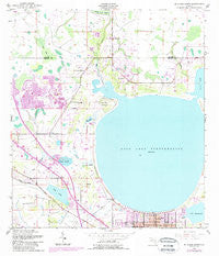 St Cloud North Florida Historical topographic map, 1:24000 scale, 7.5 X 7.5 Minute, Year 1953