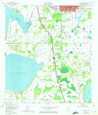 St Cloud South Florida Historical topographic map, 1:24000 scale, 7.5 X 7.5 Minute, Year 1953