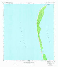 St. Joseph Point Florida Historical topographic map, 1:24000 scale, 7.5 X 7.5 Minute, Year 1945