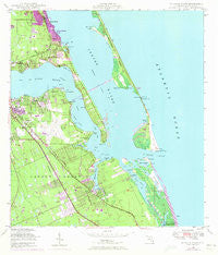 St Lucie Inlet Florida Historical topographic map, 1:24000 scale, 7.5 X 7.5 Minute, Year 1948