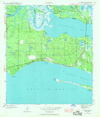 St. Teresa Beach Florida Historical topographic map, 1:24000 scale, 7.5 X 7.5 Minute, Year 1943