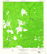 Sumatra Florida Historical topographic map, 1:24000 scale, 7.5 X 7.5 Minute, Year 1946