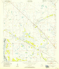 Taylor Creek SW Florida Historical topographic map, 1:24000 scale, 7.5 X 7.5 Minute, Year 1953