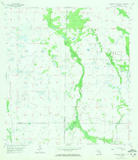Telegraph Swamp SE Florida Historical topographic map, 1:24000 scale, 7.5 X 7.5 Minute, Year 1957