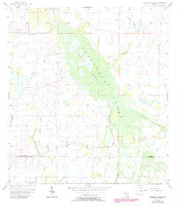 Telegraph Swamp Florida Historical topographic map, 1:24000 scale, 7.5 X 7.5 Minute, Year 1956