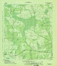 Tenmile Swamp Florida Historical topographic map, 1:31680 scale, 7.5 X 7.5 Minute, Year 1945