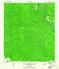 Thousand Yard Bay Florida Historical topographic map, 1:24000 scale, 7.5 X 7.5 Minute, Year 1945