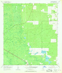 Tidewater Florida Historical topographic map, 1:24000 scale, 7.5 X 7.5 Minute, Year 1955