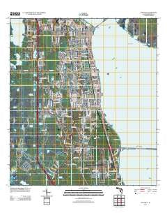 Titusville Florida Historical topographic map, 1:24000 scale, 7.5 X 7.5 Minute, Year 2012