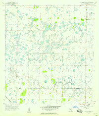 Tuckers Corner Florida Historical topographic map, 1:24000 scale, 7.5 X 7.5 Minute, Year 1957