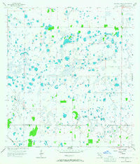 Tuckers Corner Florida Historical topographic map, 1:24000 scale, 7.5 X 7.5 Minute, Year 1957