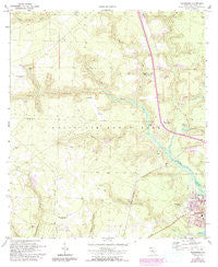 Valparaiso Florida Historical topographic map, 1:24000 scale, 7.5 X 7.5 Minute, Year 1970