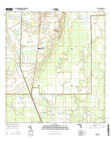 Venus Florida Current topographic map, 1:24000 scale, 7.5 X 7.5 Minute, Year 2015