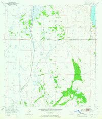 Venus NW Florida Historical topographic map, 1:24000 scale, 7.5 X 7.5 Minute, Year 1953