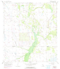 Venus SW Florida Historical topographic map, 1:24000 scale, 7.5 X 7.5 Minute, Year 1957
