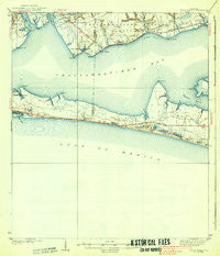 Villa Tasso Florida Historical topographic map, 1:62500 scale, 15 X 15 Minute, Year 1938