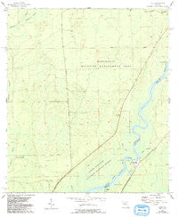 Vista Florida Historical topographic map, 1:24000 scale, 7.5 X 7.5 Minute, Year 1954