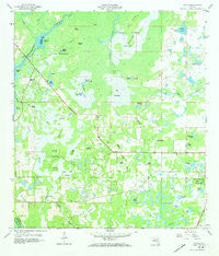 Wahoo Florida Historical topographic map, 1:24000 scale, 7.5 X 7.5 Minute, Year 1958