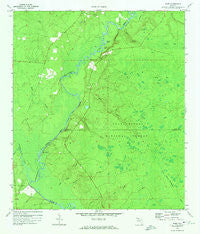 Ward Florida Historical topographic map, 1:24000 scale, 7.5 X 7.5 Minute, Year 1972
