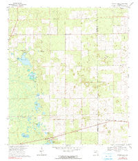 Waters Lake Florida Historical topographic map, 1:24000 scale, 7.5 X 7.5 Minute, Year 1968