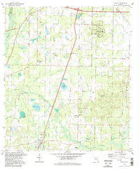 Wausau Florida Historical topographic map, 1:24000 scale, 7.5 X 7.5 Minute, Year 1994