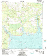 West Bay Florida Historical topographic map, 1:24000 scale, 7.5 X 7.5 Minute, Year 1994