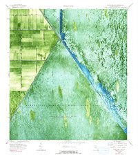 West Of Big Lake Florida Historical topographic map, 1:24000 scale, 7.5 X 7.5 Minute, Year 1974