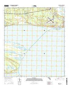 West Pass Florida Current topographic map, 1:24000 scale, 7.5 X 7.5 Minute, Year 2015