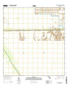 West of Deem City Florida Current topographic map, 1:24000 scale, 7.5 X 7.5 Minute, Year 2015