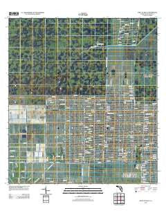 West of Delta Florida Historical topographic map, 1:24000 scale, 7.5 X 7.5 Minute, Year 2012