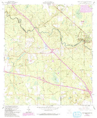 White Springs West Florida Historical topographic map, 1:24000 scale, 7.5 X 7.5 Minute, Year 1961