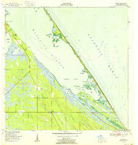 Wilson Florida Historical topographic map, 1:24000 scale, 7.5 X 7.5 Minute, Year 1952